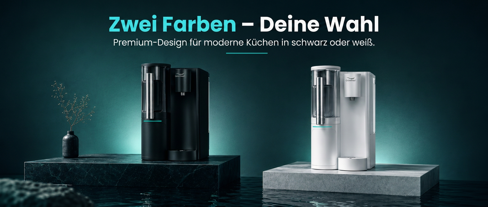 Zwei Farben – Deine Wahl: AquaLiva elan in schwarz oder weiß